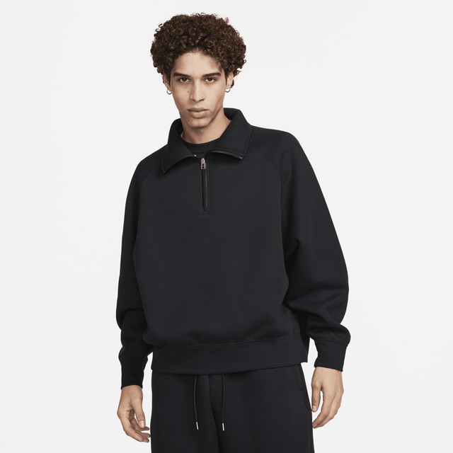 Sweatshirt Nike top Tech Fleece Reimagined Fekete | FN3399-010