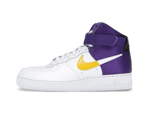 Sneakerek és cipők Nike Air Force 1 High '07 LV8 NBA Lakers Orgona | BQ4591-101