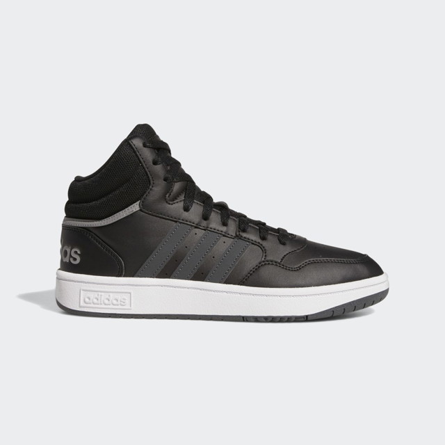 Sneakerek és cipők adidas Performance Hoops 3.0 Mid Classic Fekete | GW5456