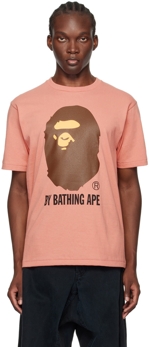 Póló BAPE BAPE Pink 'By Bathing Ape' T-Shirt Rózsaszín | 001TEK301002M
