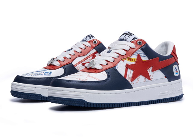 Sneakerek és cipők BAPE Bape Sta "USPS" Sötétkék | 001FWI221902-NVY