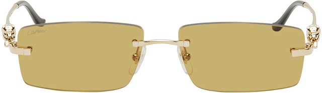 Ékszerek Cartier 'Panthère' Sunglasses Bézs | CT0430S
