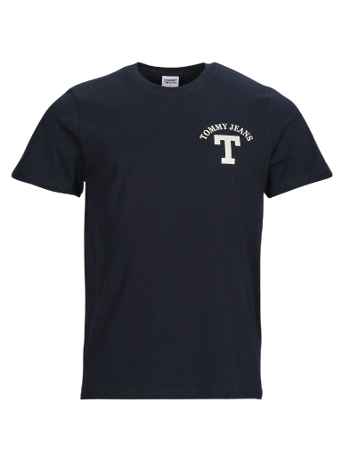 Póló Tommy Hilfiger T-shirt Tommy Jeans Sötétkék | DM0DM16843-DW5