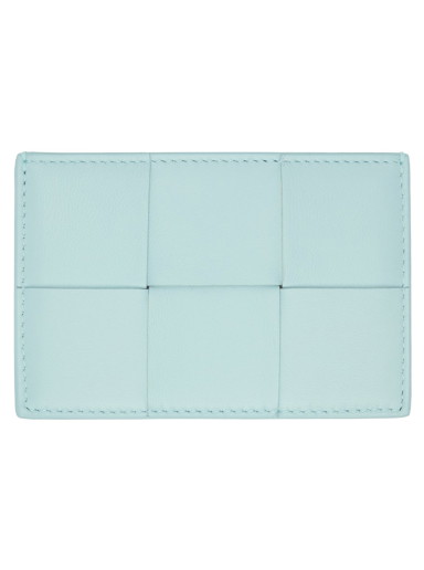 Pénztárca Bottega Veneta Cassette Card Holder Türkizkék | 742693 VCQC4