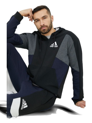 Sweatshirt adidas Performance Hoodie Fekete | HY5936