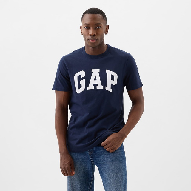 Póló GAP Basic Logo Tee Tapestry Navy Sötétkék | 856659-04