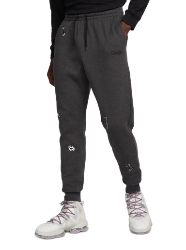 Sweatpants Nike LeBron Fleece Pants Fekete | DQ6145-032