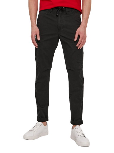 Strech Slim Fit Twill Cargo Pant