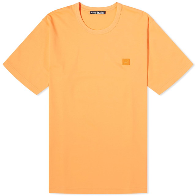 Póló Acne Studios Nash x Face T-Shirt 
Narancssárga | CL0205-AC1