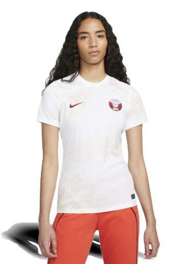 Sportmezek Nike Qatar 2022/23 Stadium Away Women's Dri-FIT Football Shirt Fehér | DN3558-100