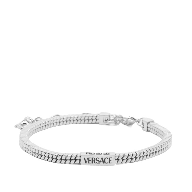 Karkötők Versace Logo Bracelet Szürke | 1015208-1A00620-3J000