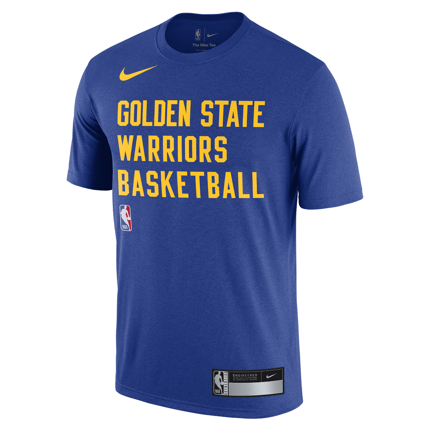 Póló Nike tričko Dri-FIT NBA Golden State Warriors Sötétkék | FJ0207-495, 0