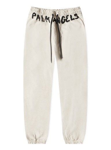 Sweatpants Palm Angels Logo Sweat Pant Fehér | PMCH011S23FLE0040110