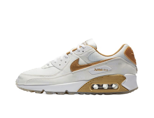 Sneakerek és cipők Nike Air Max 90 'Worldwide White Gold' W Fehér | DA1342-170